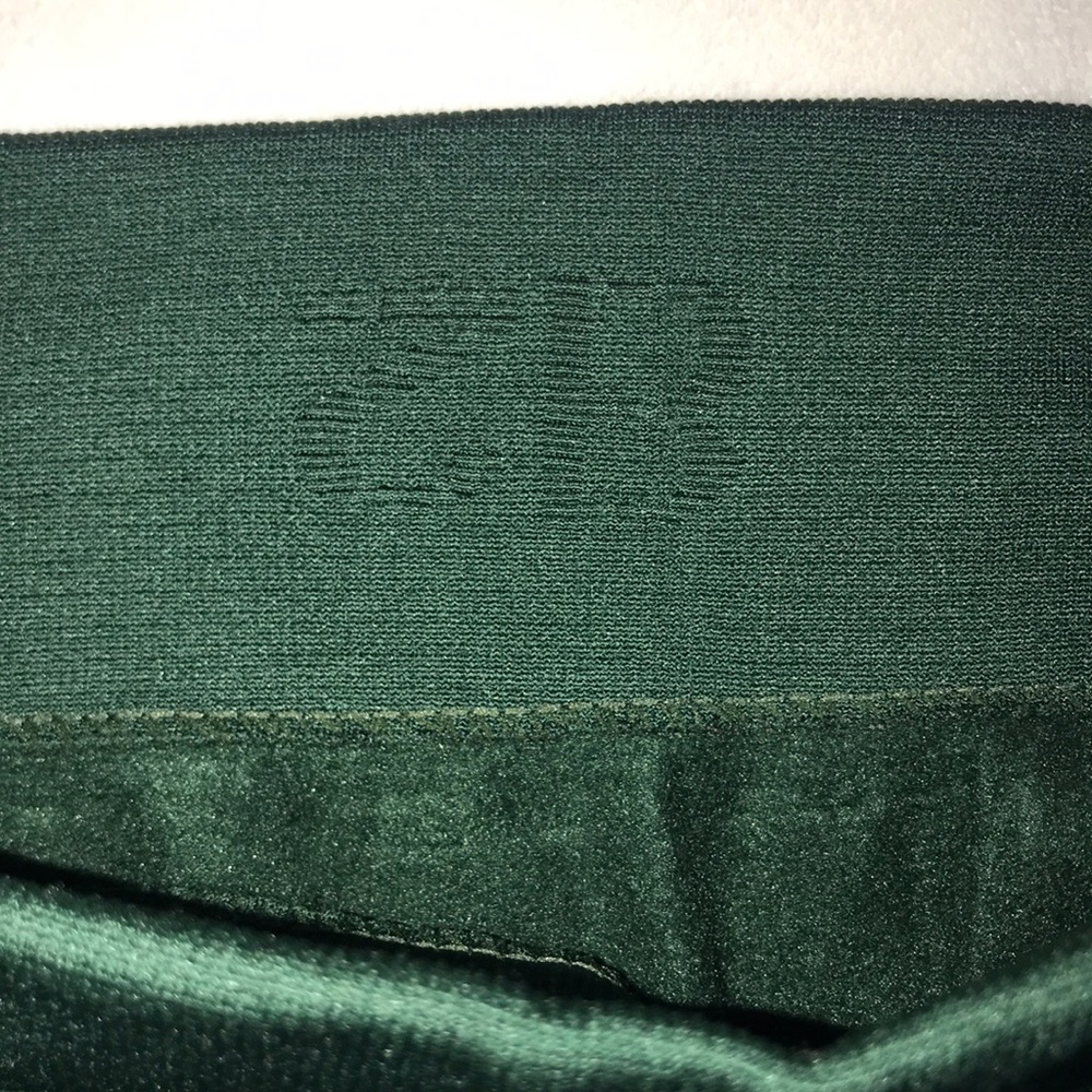 NWOT Fleece Lined Leggings Hunter Green - Picture 4 of 4